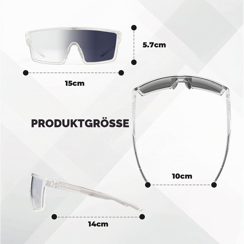 ROCKBROS Selbsttönende Fahrradbrille Herren Damen