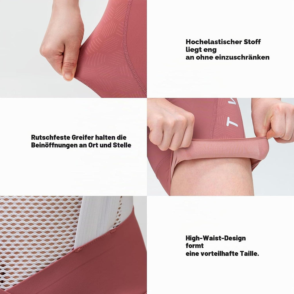 ROCKBROS TVI Damen Trägerhose Kurz mit Magnetischem Träger