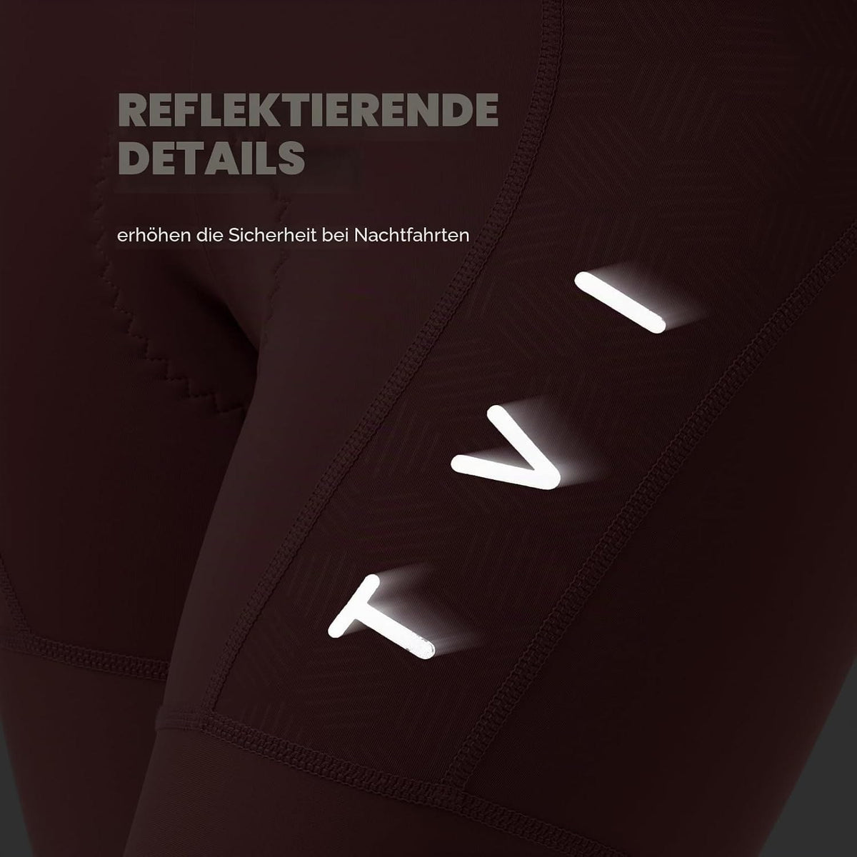 ROCKBROS TVI Damen Trägerhose Kurz mit Magnetischem Träger