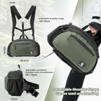 Qunature Wanderrucksack 7,9L Ultraleichter, Trekkingrucksack