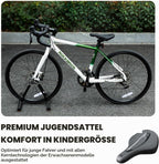 ROCKBROS Kinder Fahrradsattel, Stoßdämpfend und Wasserdicht Kindersattel