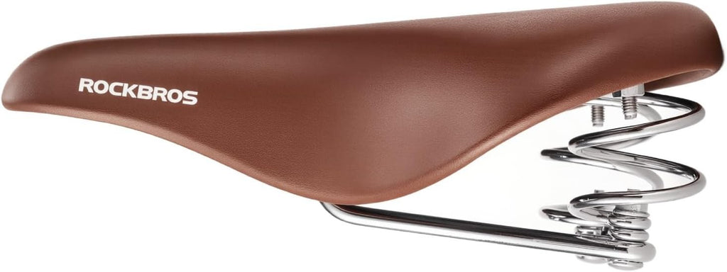 ROCKBROS Fahrrad Sattel Retro Vintage, Fahrradsattel für Damen & Herren