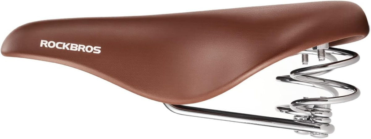 ROCKBROS Fahrrad Sattel Retro Vintage, Fahrradsattel für Damen & Herren