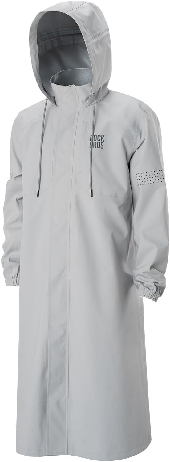 ROCKBROS Regenjacke für Herren Damen Grey