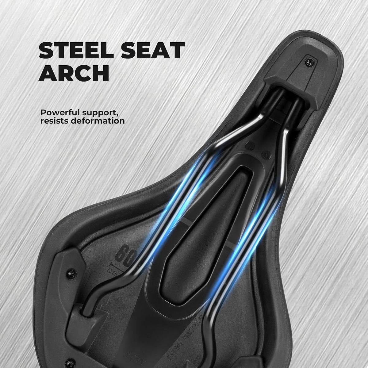 ROCKBROS Fahrradsattel Herren und Damen, Fahrradsitz Wasserdichter