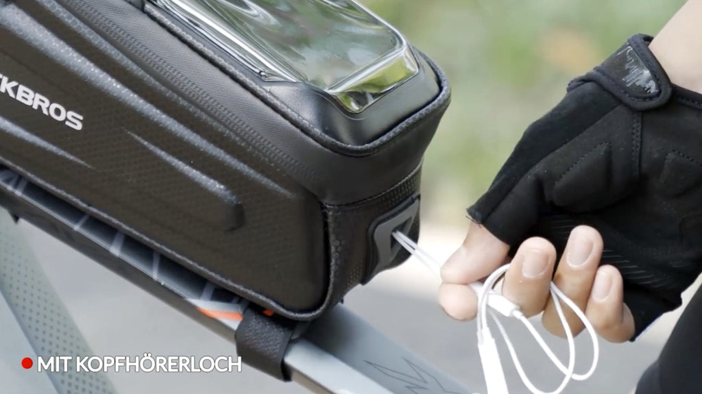 ROCKBROS Oberrohrtasche 1,7 L mit Touchscreen B68, Ansicht 11