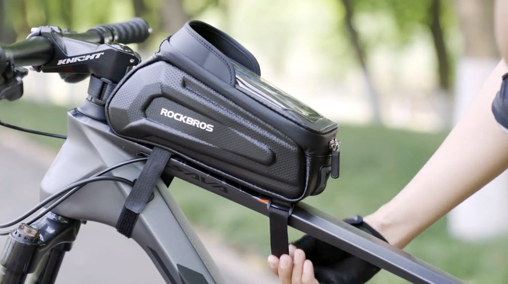 ROCKBROS Oberrohrtasche 1,7 L mit Touchscreen B68, Ansicht 14