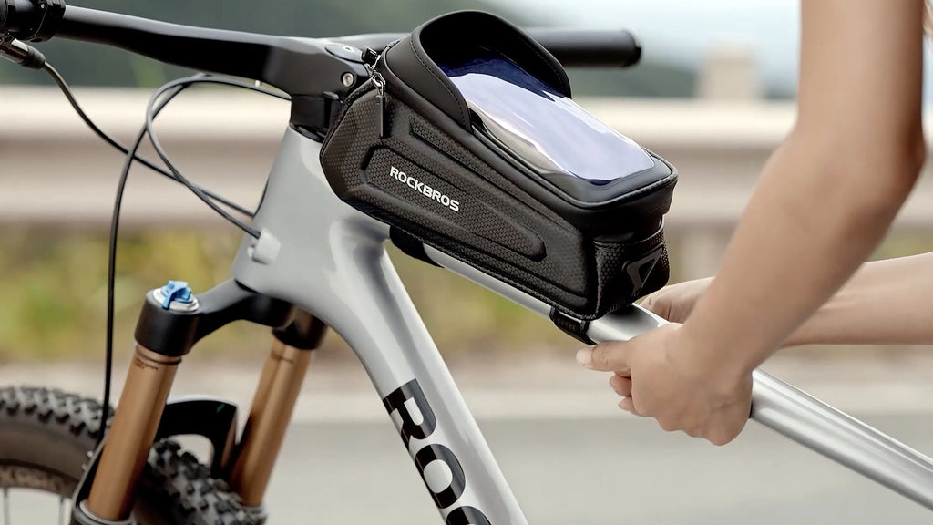 ROCKBROS Oberrohrtasche 1,7 L mit Touchscreen B68, Ansicht 8