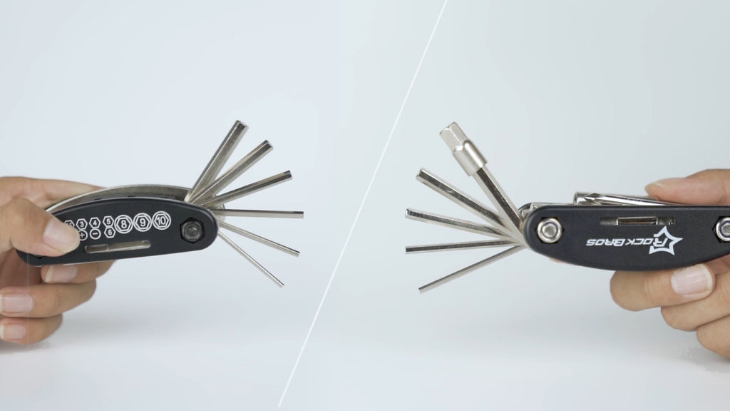 Das aufgeklappte Multitool mit allen Werkzeugen sichtbar.