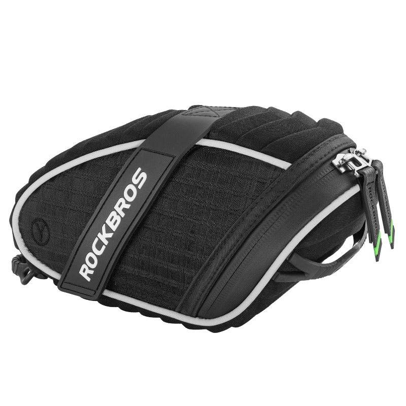 ROCKBROS Satteltasche 1 Liter, reflektierend – Schwarz; Herstelleraufnahme